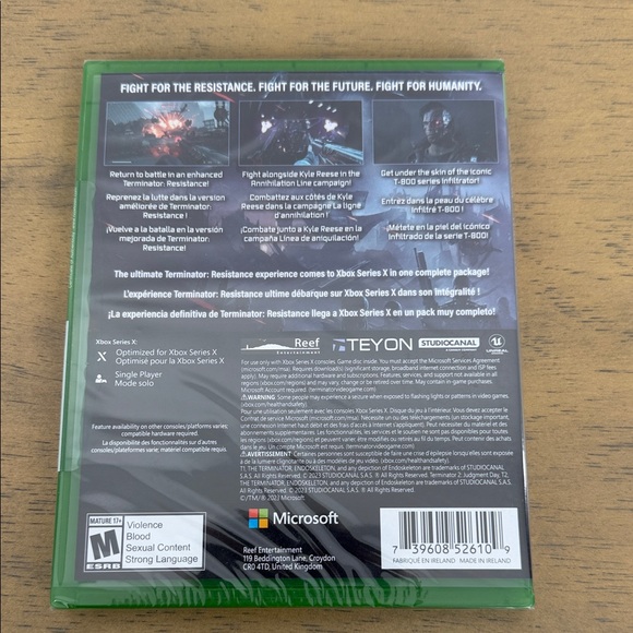 Terminator Resistance Complete Edition for Xbox Series X - New Sealed - Picture 2 of 2